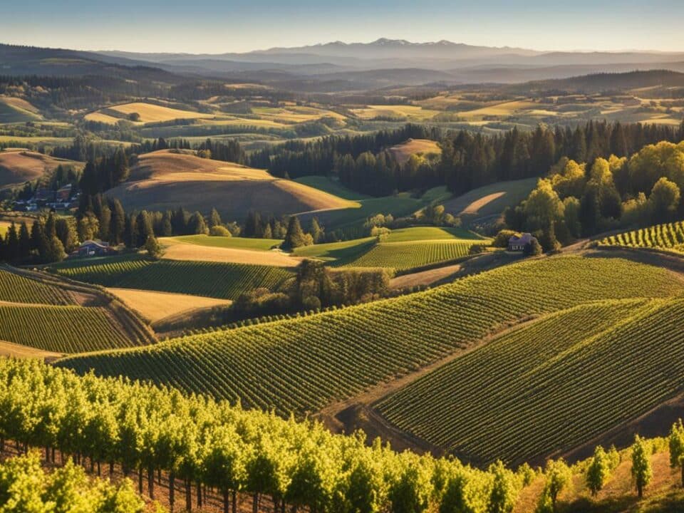 map of oregon wine country